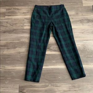 J Crew Tartan Martie Pant